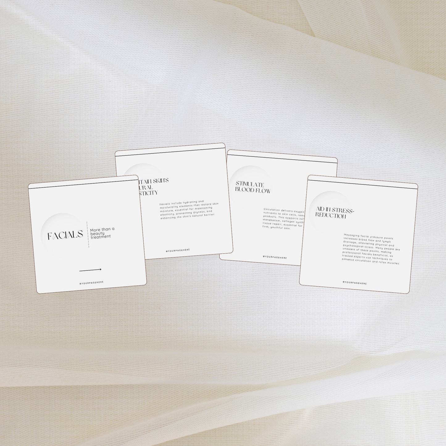 Esthetician Templates