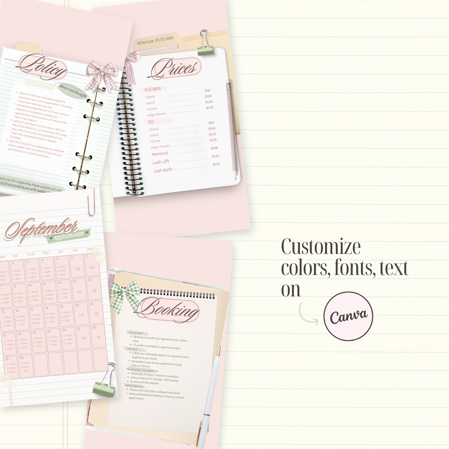The Lash/Nail Tech Kit - September Edition