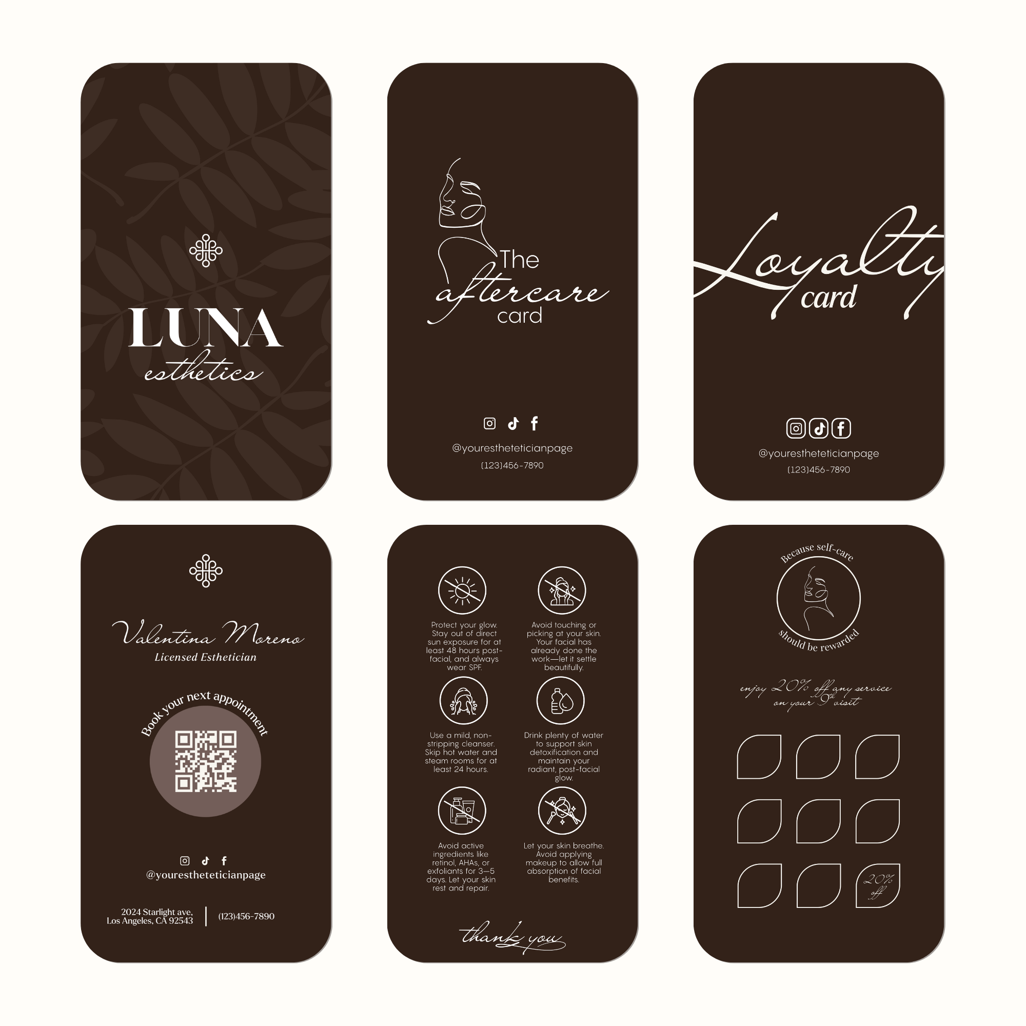 3pc. Business Card Bundle