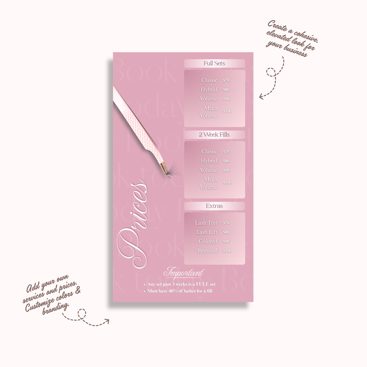 Price List Templates