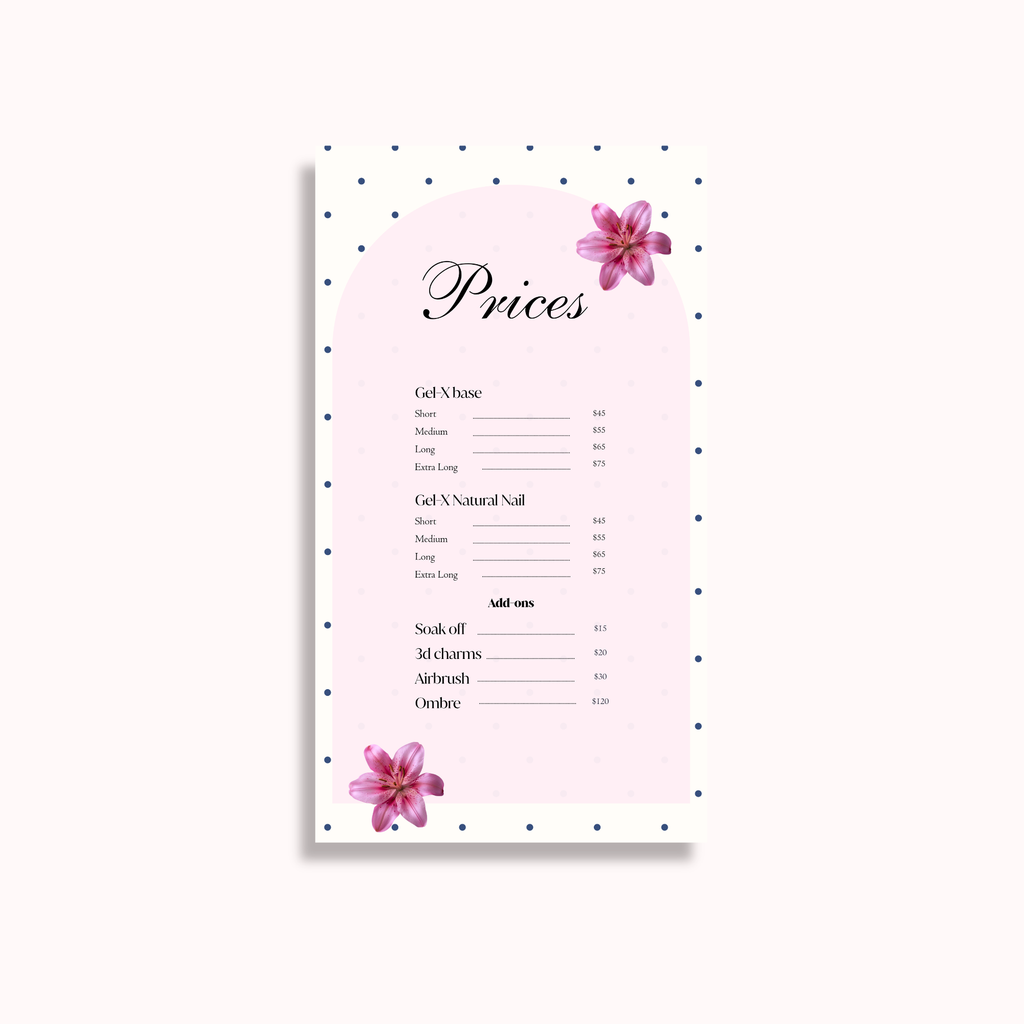 Price List Templates
