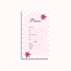 Price List Templates
