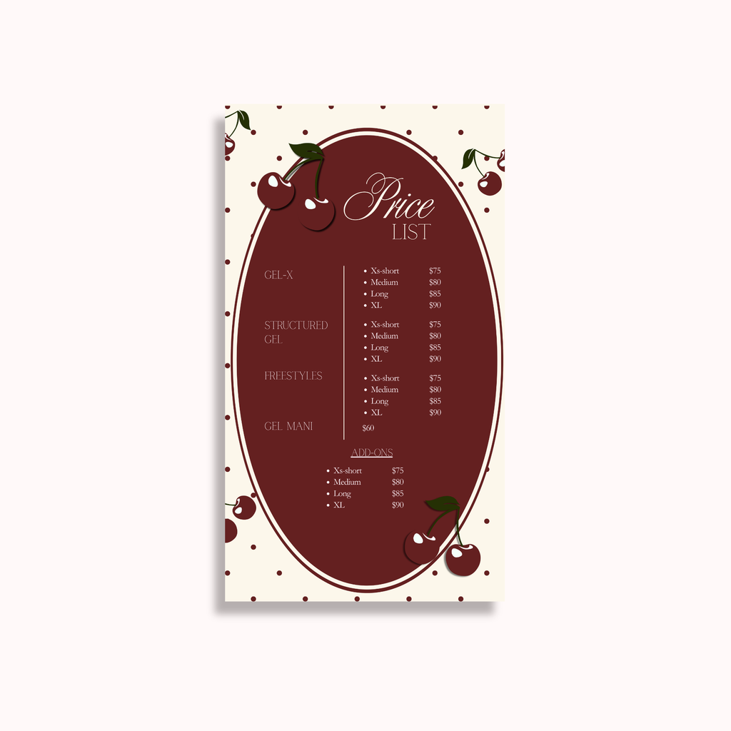 Price List Templates