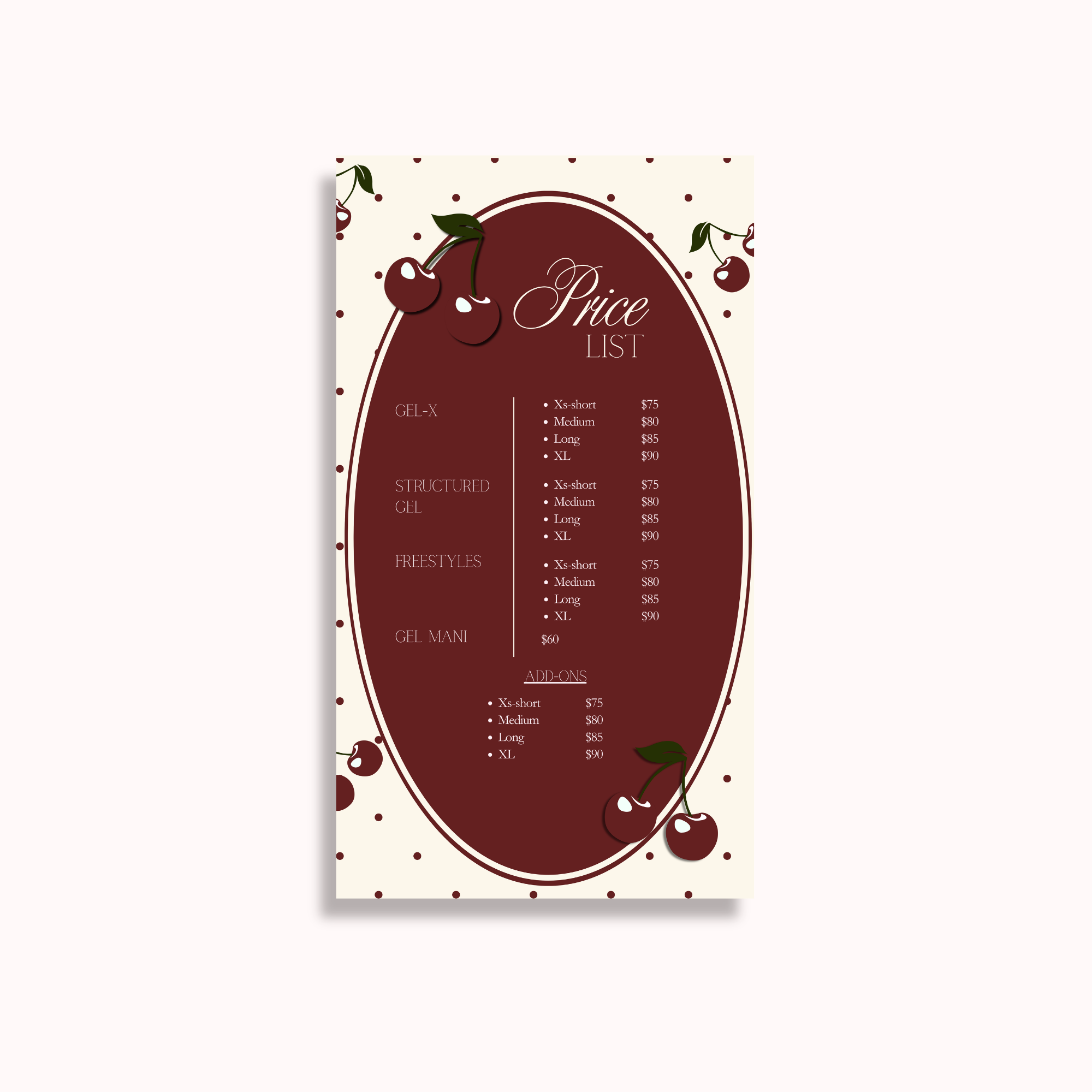 Price List Templates