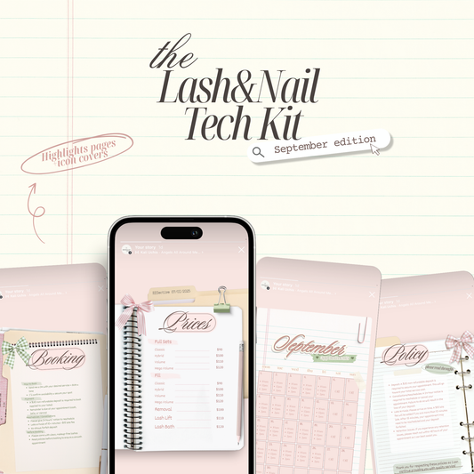 The Lash/Nail Tech Kit - September Edition