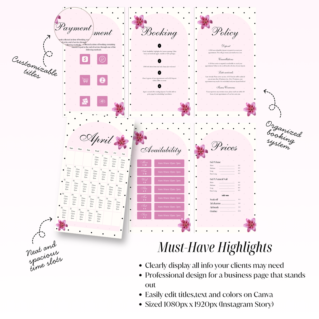 The Lash/Nail Tech Kit - April Edition