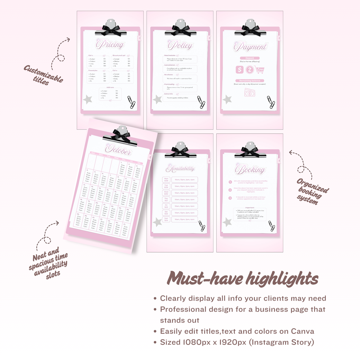 The Lash/Nail Tech Kit - October Edition