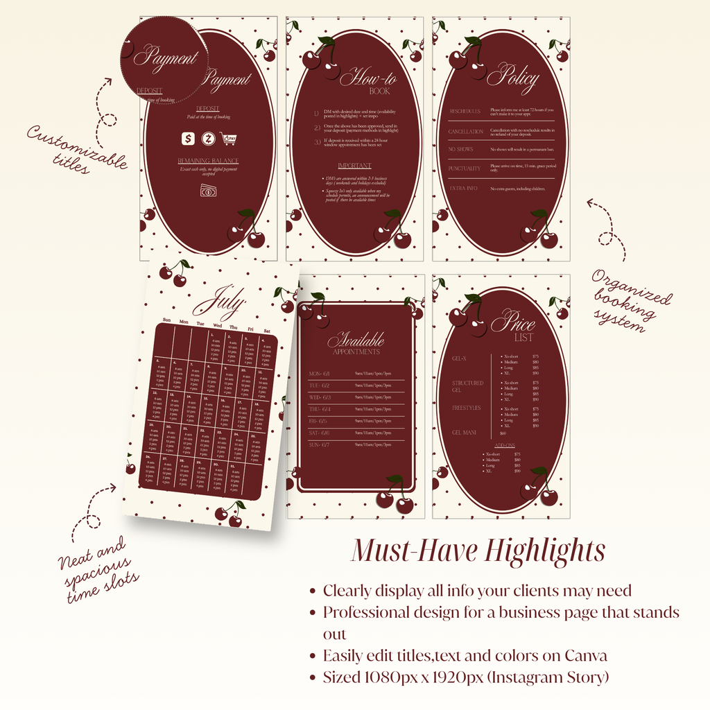 The Lash/Nail Tech Kit - July Edition