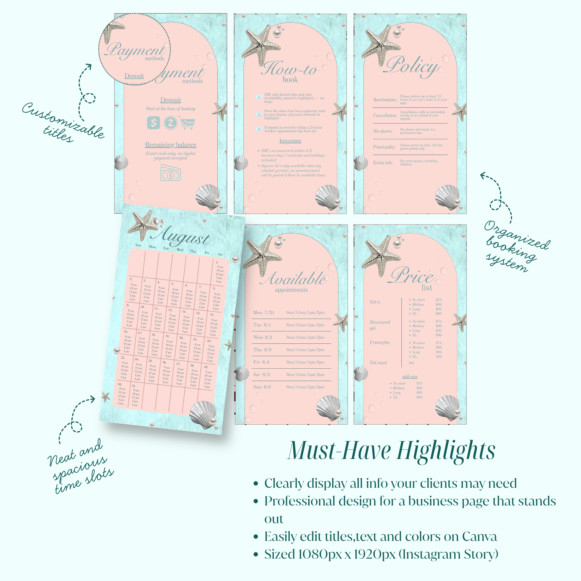 The Lash/Nail Tech Kit - August Edition