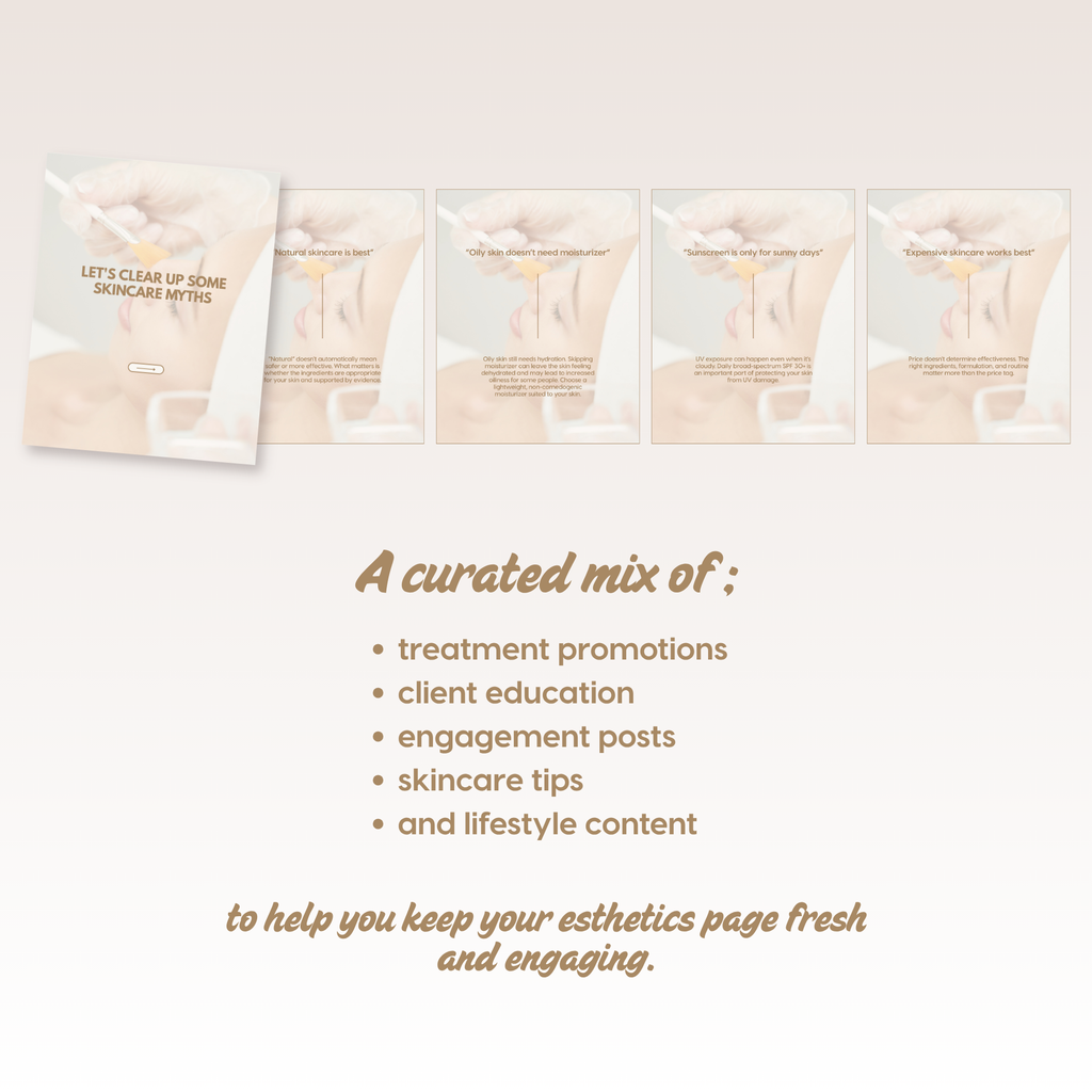 Esthetician Templates 2026