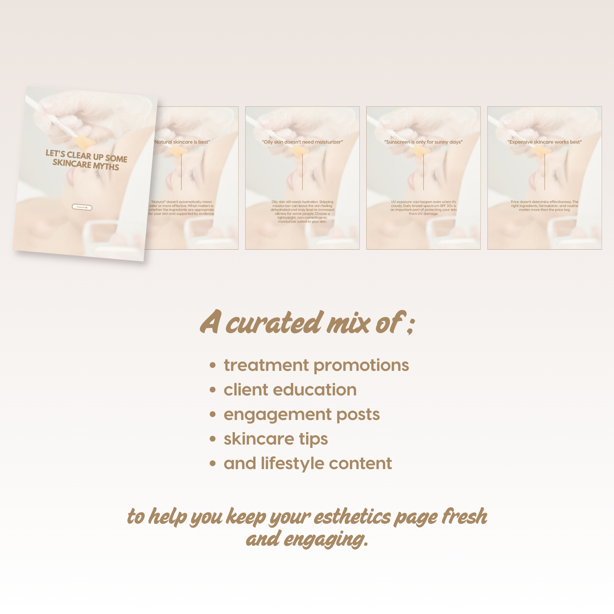 Esthetician Templates 2026