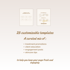 Waxing Feed Templates