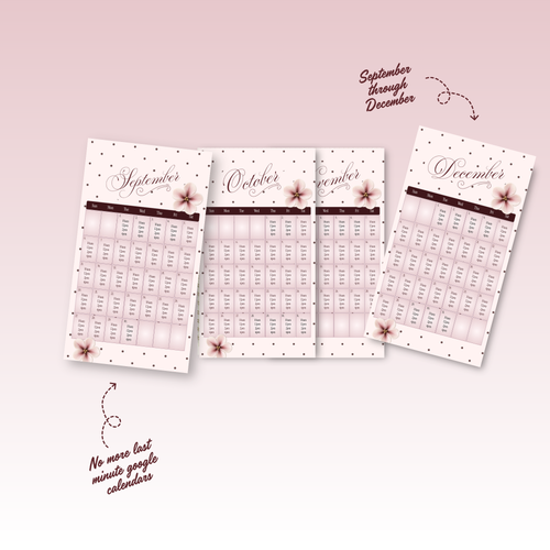 2026 Sep-Dec Availability Templates [Calendars Only]